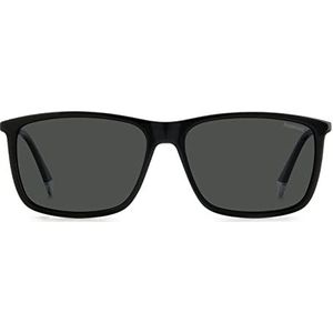 Polaroid zonnebril heren, zwart, 59