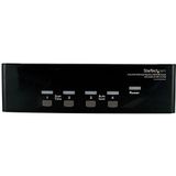 StarTech.com 4-poort DVI VGA USB KVM-switch met Audio en USB 2.0-hub