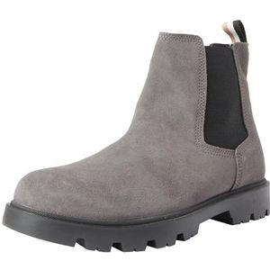 BOSS Heren Adley_Cheb_sd suède Chelsea boots, donkergrijs, 43 EU