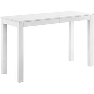 Ameriwood Groot Parsons Desk met 2 laden Wit