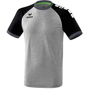 Erima heren Zenari 3.0 shirt (6131906), grey melange/zwart/donkergrijs, S