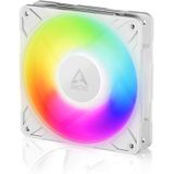 ARCTIC P12 Pro A-RGB - Krachtige Premium Ventilator, 120 mm PWM PC Fan met Y-Kabelsplitser, Casefan, 600–3000 rpm, 0 rpm <5% PWM, 5V Digitale RGB, Hydrodynamisch Glijlager, 4-Pins - Wit