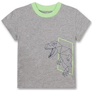 Sanetta 126334 T-shirt, grijs melange, 92 jongens, grijs melange, 92 cm