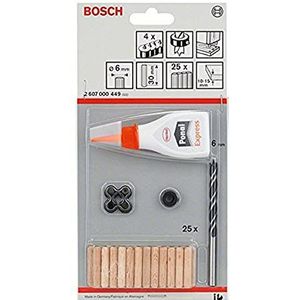 Bosch Pro 32-delige Houten pluggenset 6 mm