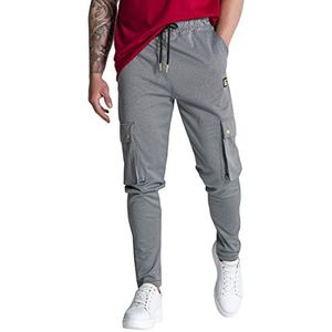 Gianni Kavanagh Grijze dynamische joggingbroek voor heren, Grijs, L