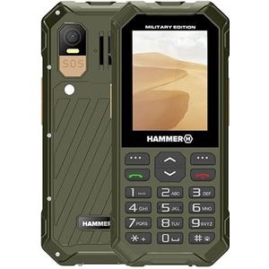 Hammer - 6 LTE Military Edition - Toestel - IP68 - 2,4 inch Scherm - 2500 mAh Accu