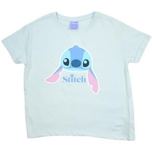 Disney Lilo & Stitch T-shirt, grappig en kleurrijk design, perfect voor meisjes en jongens, Blauw, 5 Jaren