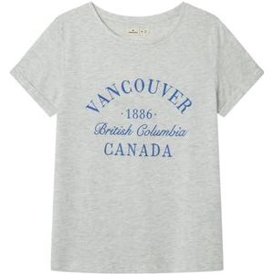 Springfield Dames T-shirt, zilver, maat L