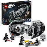 LEGO 75347 Star Wars TIE Bomber Modelbouwset, Starfighter met Gonk Droid Figuur & Darth Vader Minifiguur met een Lichtzwaard, Collector's Item Cadeau