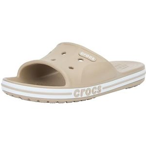 Crocs Unisex Bayaband Slide schuifsandalen, straatkei, 37/38 EU