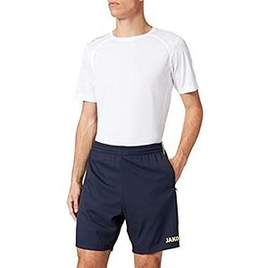 JAKO Heren Competition 2.0 Shorts, meerkleurig (marine/neongeel), XXL