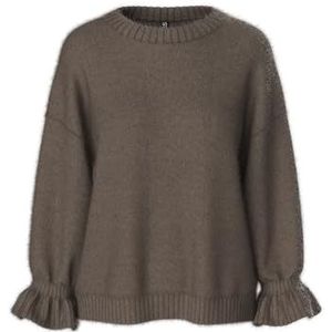 Pcjimma - Gebreide Trui - Ronde Hals - Lange Mouwen - Regular Fit