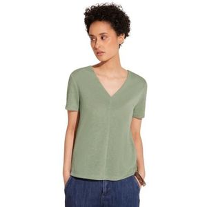 Melange T-shirt, Soft Moss Green, 40