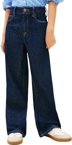 Tommy Hilfiger Meisje Mabel Rinse Jeans KG0KG08961 Straight, Denim (Rinse), 3 Jaar, Denim (Rinse), 3 jaar