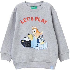 United Colors of Benetton Kinderen en jongeren Maglia G/C M/L 3j70g10kf sweatshirt, grijs, 1 jaar, grijs, 1 Jaar