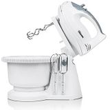 Tristar MX-4152 Handmixer - Met mengkom - Deeghaken en Gardes - Onderdelen vaatwasserbestendig