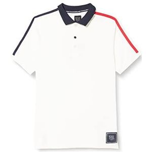 IKKS Jongens poloshirt, Gebroken wit, 12 Jaren