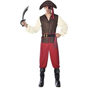 Amscan Highseas Pirate Fancy Dress Kostuum