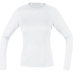GORE WEAR - Women Base Layer Thermo Long Sleeve Shirt - Wit - Thermo-stretch-materiaal