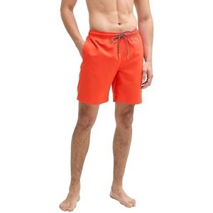 TOM TAILOR zwemshorts voor heren, 13189 - Basic Rood, XL