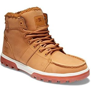 DC Shoes Woodland Bootschoenen voor heren, Wheat/DK Chocolate, 44 EU, Wheat Dk Chocolate, 44 EU