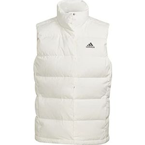 adidas Womens Jacket (Down) Helionic Down Vest, White, HG6278, 2XS