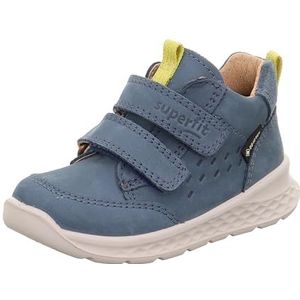 Superfit Breeze licht gevoerde Gore-tex loopschoenen voor jongens, lichtblauw geel 8010, 25 EU