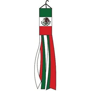 Mexico WINDSOCK Vlag 3' - Mexicaanse WINDSOCKS vlaggen 150 cm - AZ FLAG