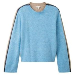 TOM TAILOR Damestrui, 12391 - Clear Light Blue Melange, XL