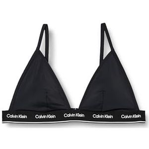Calvin Klein Dames driehoekige bikinitop CK Meta Legacy draadloos, zwart (Pvh Zwart), XXL, Pvh Zwart, XXL