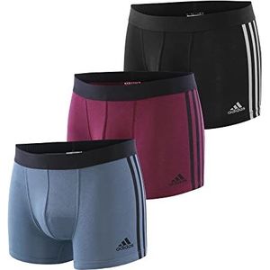 Adidas Sports Underwear Boxershorts voor heren, zwart/Berk Sea/Windsor Wine, XXL