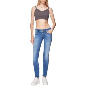 LTB - Molly - Damesjeans - Donkerblauw - Slim Low Rise - 5 Zakken
