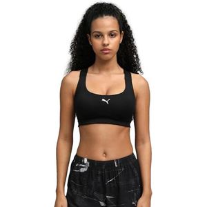 PUMA - 4KEEPS - Sportbh - Zwart - Gemiddelde Ondersteuning