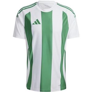 adidas Hombre STRIPED 24 JERSEY, white/team green, S