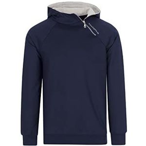 Trigema Heren 674943122 Capuchontrui, Navy, XXL, navy, XXL