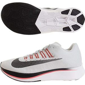 Nike Zoom Fly Hardloopschoenen voor dames, Veelkleurige Barely Grey Oil Grey Hot Punch White 009, 42 EU