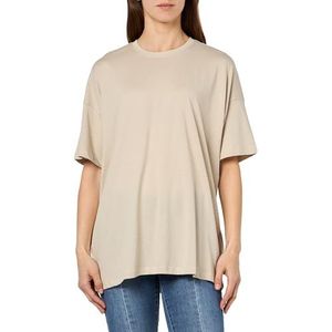 ONLY Dames Onlmay Life S/S Oversized Top JRS T-shirt, beige, S