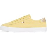 Tommy Hilfiger - Vulc Canvas Lace Up Sneaker - Geel - Katoen