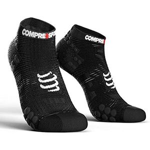 COMPRESSPORT Pro Racing Lage Sokken V3.0 Run - AW21 - Small - Zwart