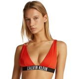 Bikini - Triangel - Logoprint - Elastische Taille/Zoom - Gladde Stof