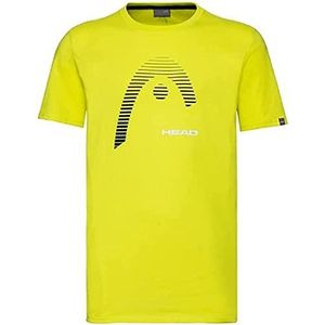 Head Club Carl T-shirt voor heren, geel, 2XL