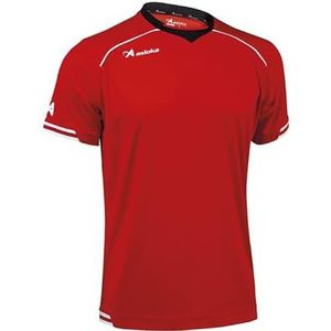 ASIOKA - Sportief T-shirt voor kinderen - Technisch T-shirt voor kinderen - T-shirt met korte mouwen voor kinderen - kleur rood