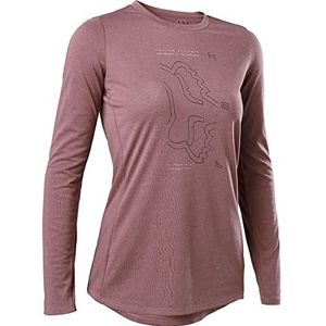 Fox Racing Ranger Dri Release shirt met lange mouwen voor mountainbikes, pruimen Perfect, XL dames, Plum Perfect, XL