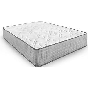 HOGAR24 ES Visco-elastische matras Natur Plus Edition, balans tussen sterkte en zachtheid, matrashoogte: 24 cm, afmetingen: 160 x 190 cm