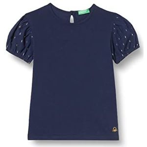 United Colors of Benetton T-shirt voor meisjes, blauw 252, 18 Maanden