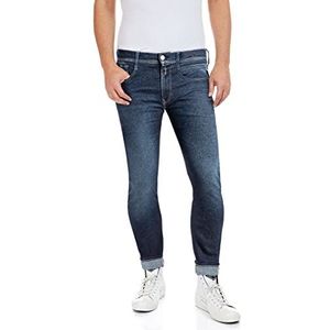 Replay - Anbass Slim Fit Hyperflex - Jeans - Donkerblauw - Stretch