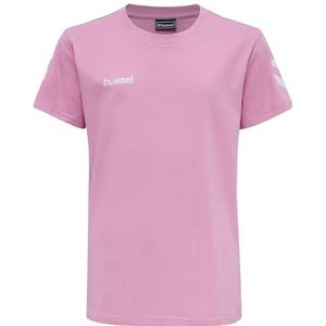 Hummel - hmlGO - T-shirt - Blauw - Katoen - Kinderen