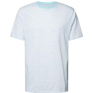 Mavi T-shirt met strepen voor heren, Zwart, Wit, M