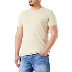Sisley Heren 3YR7S101K T-shirt, beige 39A, XL, Beige 39A, XL
