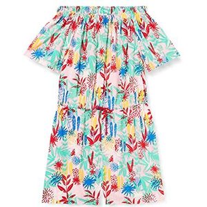 Lemon Beret Meisjesoverall - roze - 140